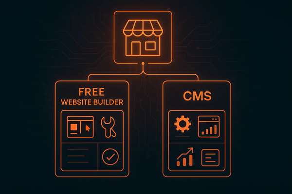 To be or not to be: Create an Online Shop With a Free Website Builder or Use a CMS?